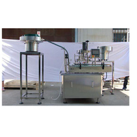 Machine de capsulage remplissante automatique de liquide de gouttes oculaires de petite bouteille de 10ml 15ml 20ml 30ml