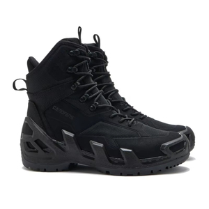 Botas de Senderismo Tácticas Impermeables Premium para Hombre, de Caña Alta, de Gamuza Sintética Antideslizante, para Trekking y Camping al Aire Libre - Product Image 4