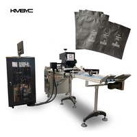 Imprimante UV à passage unique pour imprimante numérique à sac debout en plastique noir Machine d'impression à encre blanche