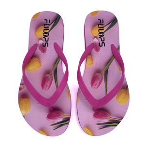 Último diseño señoras zapatillas mujer Sexy <span class=keywords><strong>chanclas</strong></span> zapatillas con impresión digital completa personalizada - Product Image 3