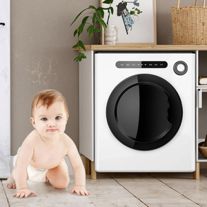 Simple Style PTC Petit Tambour Ménage Intelligent Blanc pour Dortoir Automatique Tumble Ventilateur Stérilisation En Acier Inoxydable - Product Image 3