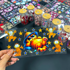 Entrega Rápida, Pegatinas de Transferencia UV DTF Personalizadas con Dibujos Animados, Efecto 3D, Envolturas para Vasos de 16oz/20oz/40oz, Pedidos al por Mayor - Product Image 2