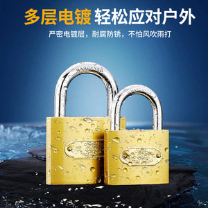 กุญแจทองเหลืองเรโซแนนซ์ ขนาด 40 มม. ตัวล็อคแข็งแรง สำหรับใช้งานทั่วไป - Product Image 3