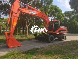 حفارة ذات عجلات آلة حفار مستعملة Doosan حفار - Product Image 2