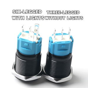 Ip65 không thấm nước quá trình oxy hóa chuyển đổi màu đen 16mm nút kim loại <span class=keywords><strong>push</strong></span> <span class=keywords><strong>button</strong></span> LED <span class=keywords><strong>push</strong></span> <span class=keywords><strong>button</strong></span> ánh sáng - Product Image 5