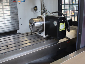 Độ chính xác cao 4 trục vmc850 trung tâm gia công <span class=keywords><strong>CNC</strong></span> Siemens kiểm soát trường giảng dạy Máy phay đứng - Product Image 4