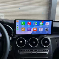 2,8 GHz Android 13 GPS WiFi LTE para CarPlay pantalla táctil LCD Auto Radio para mercedes-benz CLS Clase C 2015-2019 DSP USB