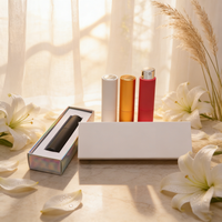 Botol Parfum Mini ABS Kosong Mewah Portabel Isi Ulang 5 ml 8 ml 10 ml dengan Kotak