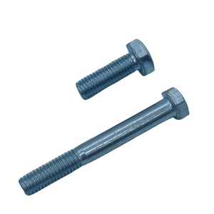 Visserie de qualité 10.9, DIN 931 SS316 304 M13 M20, ANSI, zinguée, galvanisée, boulons hexagonaux DIN 933 - Product Image 3