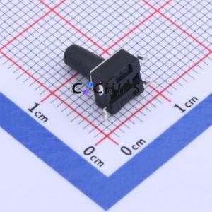 K2-1102SP-N3SC-04 Tactile Switch SMD-4P,6x6mm Switch 1.8N Vertical Mount 6mm 6mm - Product Image 2