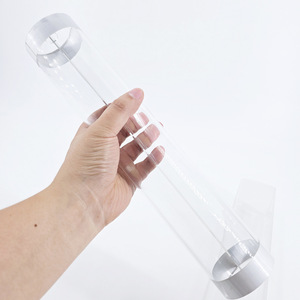 Lens tube, magic tube, transparent projector tube, Kingmagic <b>stage</b> magic <b>props</b>, festival parties, talent shows - Product Image 3