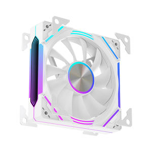 Lovingcool ARGB RGB 12V LED <span class=keywords><strong>CPU</strong></span> <span class=keywords><strong>Gaming</strong></span> Ventilador de refrigeración con conector de 4 pines PWM Control de velocidad Radiador de refrigeración de computadora para caja de PC - Product Image 3