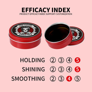 Logo personnalisé produits <span class=keywords><strong>de</strong></span> coiffure cire pour cheveux cire pour hommes cire <span class=keywords><strong>de</strong></span> coiffage non rigide pommade à base d'<span class=keywords><strong>eau</strong></span> - Product Image 3