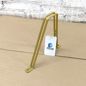 ชั้นวางของโลหะทรงสามเหลี่ยมเหล็กตัวยึดชั้นวางของโลหะทำจากเหล็กหล่อ - Product Image 2