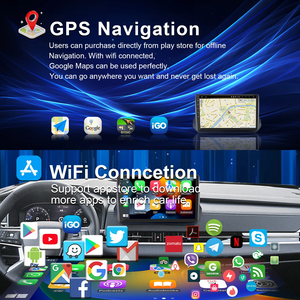 9 inch xe đơn vị đứng đầu cho MITSUBISHI TRITON Outlander lc200 2023 Android đ<span class=keywords><strong>a</strong></span> phương tiện đài phát thanh GPS navigation Carplay Xe Máy nghe nhạc - Product Image 6