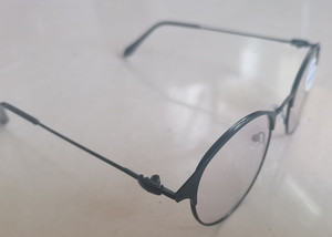 New kim loại Retro Vòng ảnh màu xám Kính photochromic Kính mắt nữ người đàn ông chống ánh sáng màu xanh kính kính khung quang học - Product Image 3