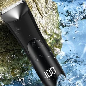 Afeitadora Eléctrica Corporal para Hombres y Mujeres, Recortadora <span class=keywords><strong>de</strong></span> Vello Impermeable para Ingle, Brazos, Espalda, Piernas y Pecho, Depiladora Sin Dolor - Product Image 5