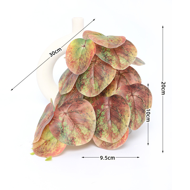 Nouvelle feuille de pommetier à tige unique - couleur automnale