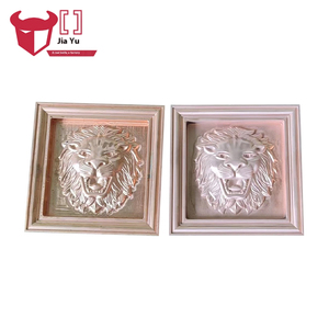 <span class=keywords><strong>Manillar</strong></span> de cobre rojo de lujo directo del fabricante con textura tallada <span class=keywords><strong>Puerta</strong></span> Anti-Gurra para villas Estilo de diseño moderno - Product Image 2