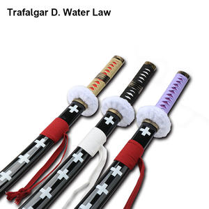 <span class=keywords><strong>Katana</strong></span> de Trafalgar Law, jouet en bois, épée, 80 cm/31,5 pouces, accessoires de cosplay d'anime, <span class=keywords><strong>katana</strong></span> de Roronoa Zoro - Product Image 2