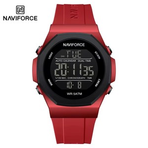 Nuevo Reloj Deportivo de Moda para Hombre 7117, Digital, Luminoso, Resistente al Agua 3BAR, Pantalla LED, Visualización del Día de la Semana, Correa de Silicona - Product Image 2