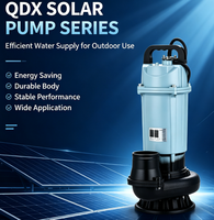 Pompe solaire flottante submersible QDX économique à grand débit, sans facture d'électricité, pour l'irrigation des villages