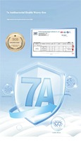 Camiseta Polo Antibacteriana 190G 7A para Hombre y Mujer, 60% Algodón, 35% Fibra de Hielo, 5% Poliuretano, Refrescante, Transpirable, con Logotipo Personalizado, Tallas S-6XL