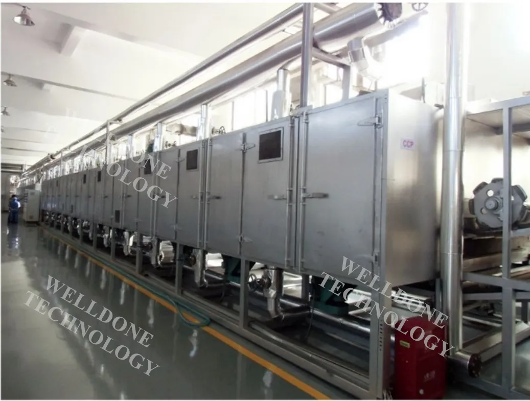 DWF Energy Saving Dehydrator Mesh Belt Dryer / Belt Drying Machine for Food  Chemical Industries