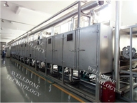 DWF-deshidratador de ahorro de energía, secador de correa de malla/máquina de secado de correa para alimentos, industrias químicas