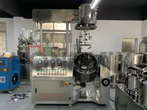 Macchina del miscelatore dell'omogeneizzatore dell'emulsionatore di vuoto della fabbrica di Hone per la fabbricazione della crema del corpo dei cosmetici