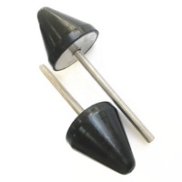 Molde personalizado de silicona cónica/caucho de nitrilo, Amortiguador de vibración, bloque silencioso, precio de fábrica