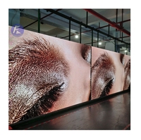 Pared LED para pantalla LED virtual P1.5 4K 8K anuncios de pared de video led publicidad montaje interior pared LED curva
