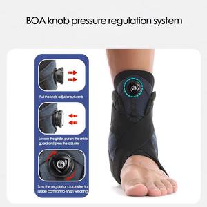 समायोज्य संपीड़न टखनों का समर्थन ब्रेस नॉब नए अर्ध-कठोर टखने के स्टेबलाइजर पौधे फासीइटिस टेन्टोनाइटिस टखना स्प्रिंट - Product Image 3