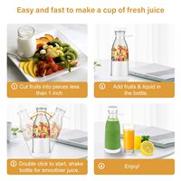 Draagbare Juicer Blender 380Ml Elektrische Fruitpers Usb Opladen Citroen Sinaasappel Fruit Juicing Cup Smoothie Blender Machine