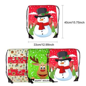High Quality 420D Polyester <b>Drawstring</b> <b>Backpack</b> Christmas <b>Drawstring</b> <b>Backpack</b> Kids Waterproof <b>Drawstring</b> Light <b>Backpack</b> - Product Image 4