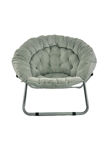 Sofá Plegable de Alta Calidad para Exteriores, Sillón Tipo Puff de Felpa Suave al Tacto, Silla Luna, Silla Relajante para Uso en Parques - Product Image 1