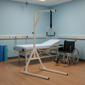 Cama de Movilidad con Barra Trapecio, Soporte Triangular, Altura Ajustable, para Terapia de Rehabilitación - Product Image 2