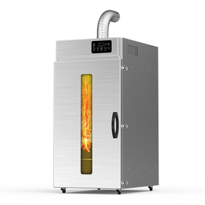 Uso comercial Función de fumar Máquina de secado de salchichas de carne rotativa Deshidratador de alimentos Biltongs - Product Image 1