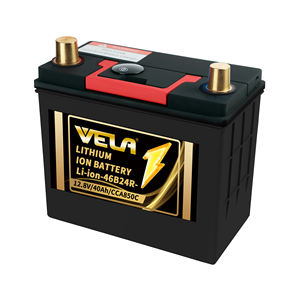 Литий-железо-фосфатный аккумулятор 46B24R 12.8В 40Ач для автомобилей, стартерный аккумулятор с защитой BMS - Product Image 1