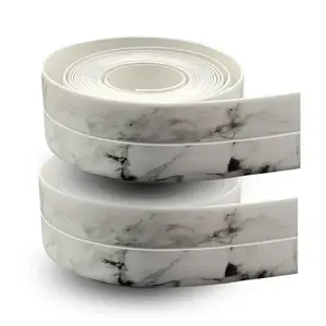 Bad- und Küchen-Seiferband Dichtband, PVC selbstklebende Wannen- und Wandverschlussband Versiegelungsschachtel Versiegelungsband