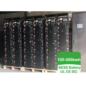 130Kwh 120kw电池150 kwh太阳能锂离子电池220V 1800Ah 1600ah 1400ah可充电LiFePO4锂电池组