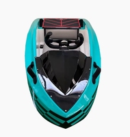 Vente Flash : Kart Aquatique Électrique au Lithium 72V, Mini Jet Ski, Bateau, Kart de Course pour Lac, Parc Aquatique, Divertissement