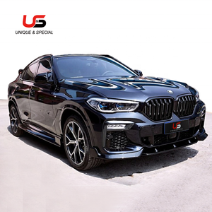 Kit carrozzeria ricambi Auto per <span class=keywords><strong>BMW</strong></span> <span class=keywords><strong>X6</strong></span> G06 modificato a black knight bodykit labbro anteriore diffusore posteriore minigonne laterali - Product Image 6