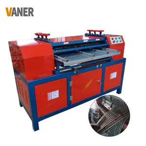 Máquina cortadora de aletas de radiador, separador de aluminio y cobre, nuevo producto, máquina de reciclaje de radiador Ac de chatarra 1200P
