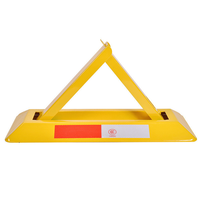 Serrure pour stationnement en forme de Triangle, imperméable, manuel, protection d'espace de Parking, barrière de sol triangulaire