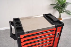 <span class=keywords><strong>Chariot</strong></span> à roulettes verrouillable à plusieurs tiroirs en acier laminé à froid, dédié à l'entretien des motos, pour garage <span class=keywords><strong>de</strong></span> réparation - Product Image 5