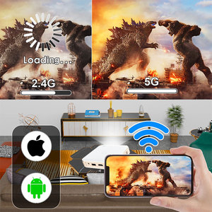 Hot bán thông minh Wifi Pocket proyector xách tay <span class=keywords><strong>DLP</strong></span> Beamer Máy chiếu Mini 4K - Product Image 6