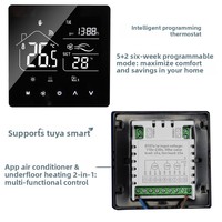 DUOYE Smart Doodle Zigbee WiFi Central Intégré pour Climatisation, Interrupteur de Ventilo-Convecteur, Thermostat à Distance