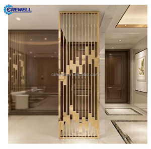 Los paneles de pared de estilo contemporáneo de altura ajustable impermeabilizan la partición decorativa interior del divisor de habitación - Product Image 1