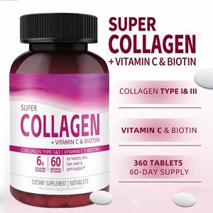 BioLex Complément de Collagène de Haute Qualité en Comprimés avec Vitamine C et Biotine pour la Santé des Cheveux, de la Peau et des Ongles - Product Image 3
